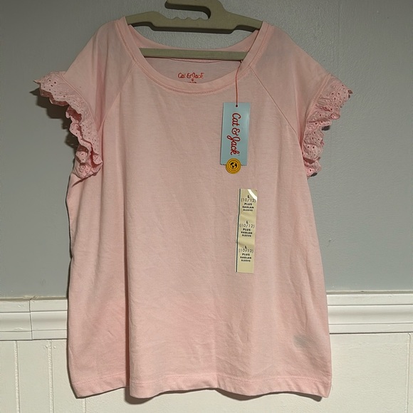 Cat & Jack Other - 5 for $20! Cat & Jack Pink Tee Size L Plus Raglan Sleeve 10/12